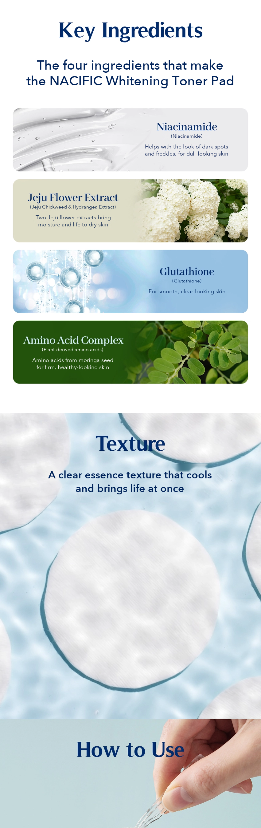NACIFIC Whitening Moisture Toner Pad detail 6