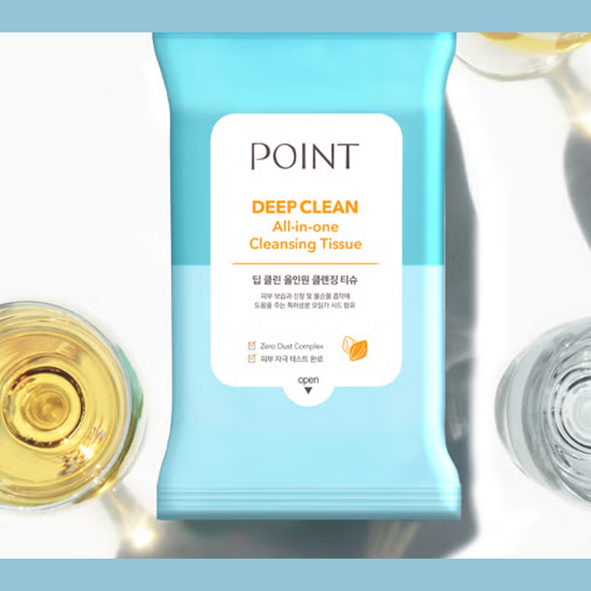 POINT Deep Clean All-in-One Cleansing Tissue 30 Sheets