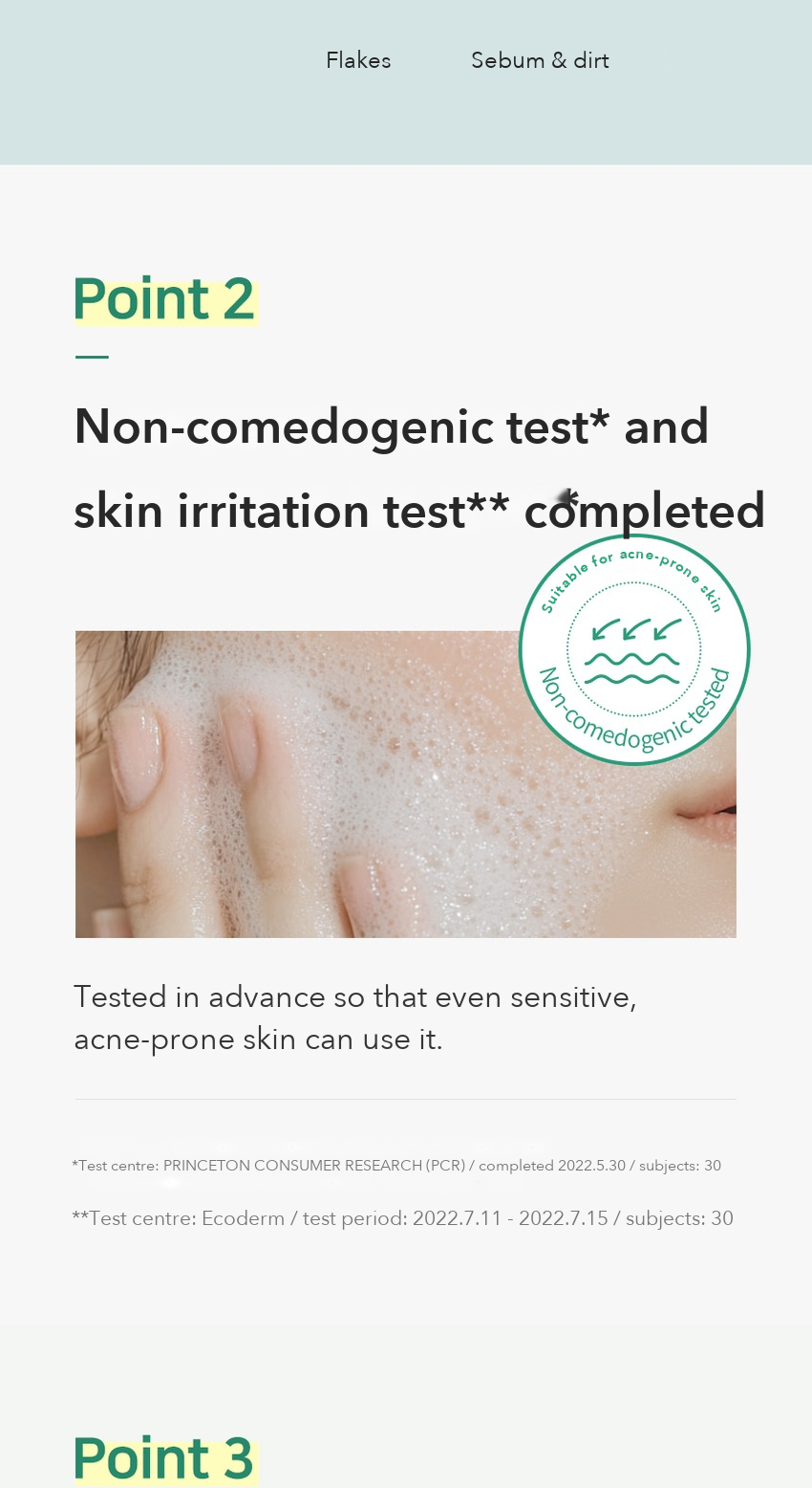 CNP bye od-td Hydra Calming Gel Cleanser detail 5