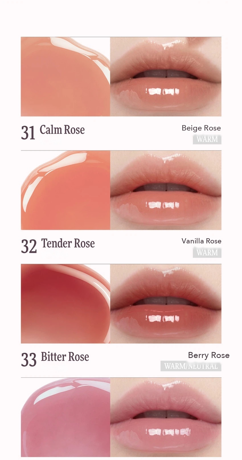 Prelude Dinto La Belle Rose Glass Lip Gloss 5ml detail 06