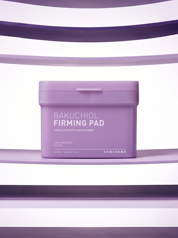 Somisome Bakuchiol Firming Square Pad 60 Pads 135g
