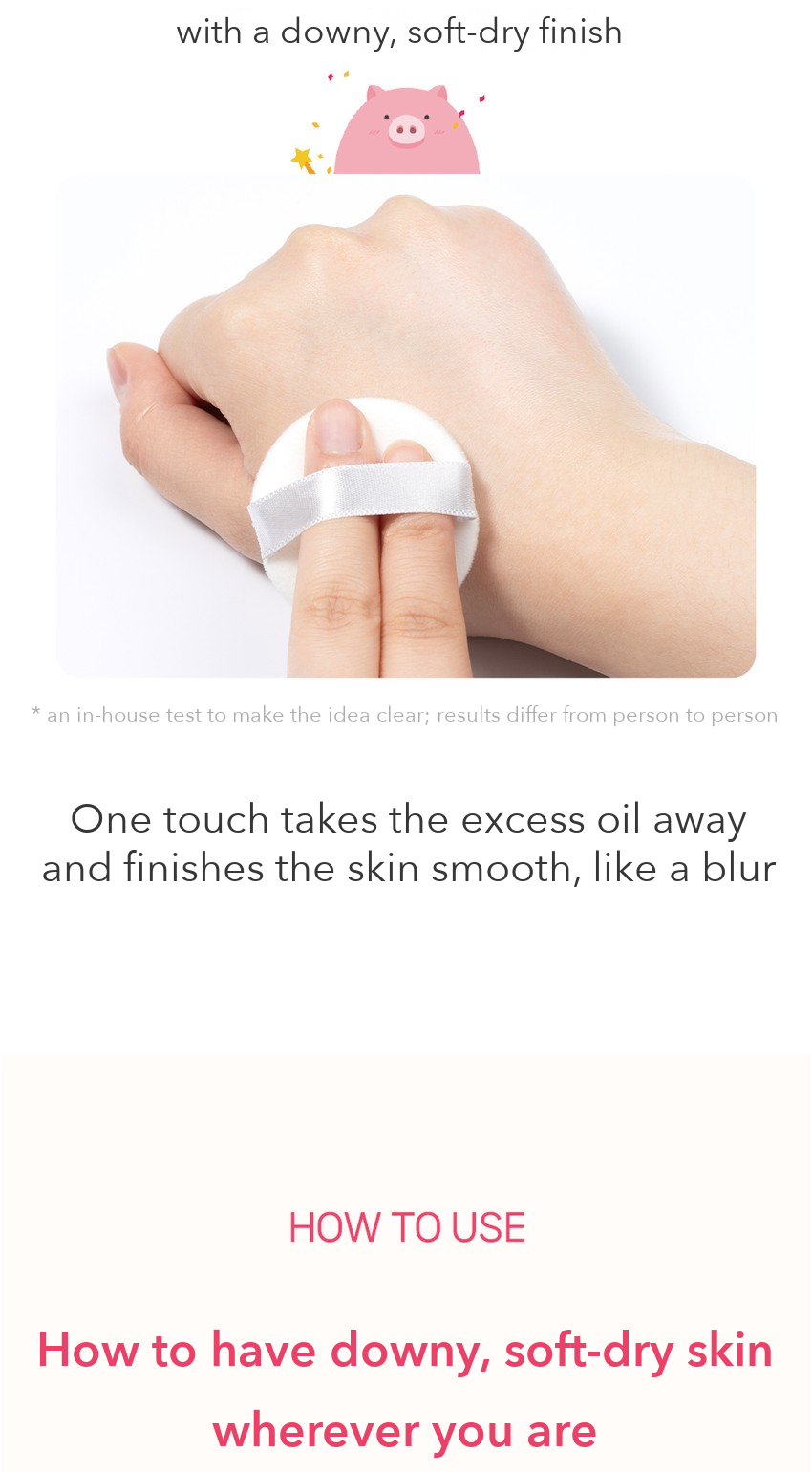 Mifactory Oil-Out Finish Powder Pact White detail 7