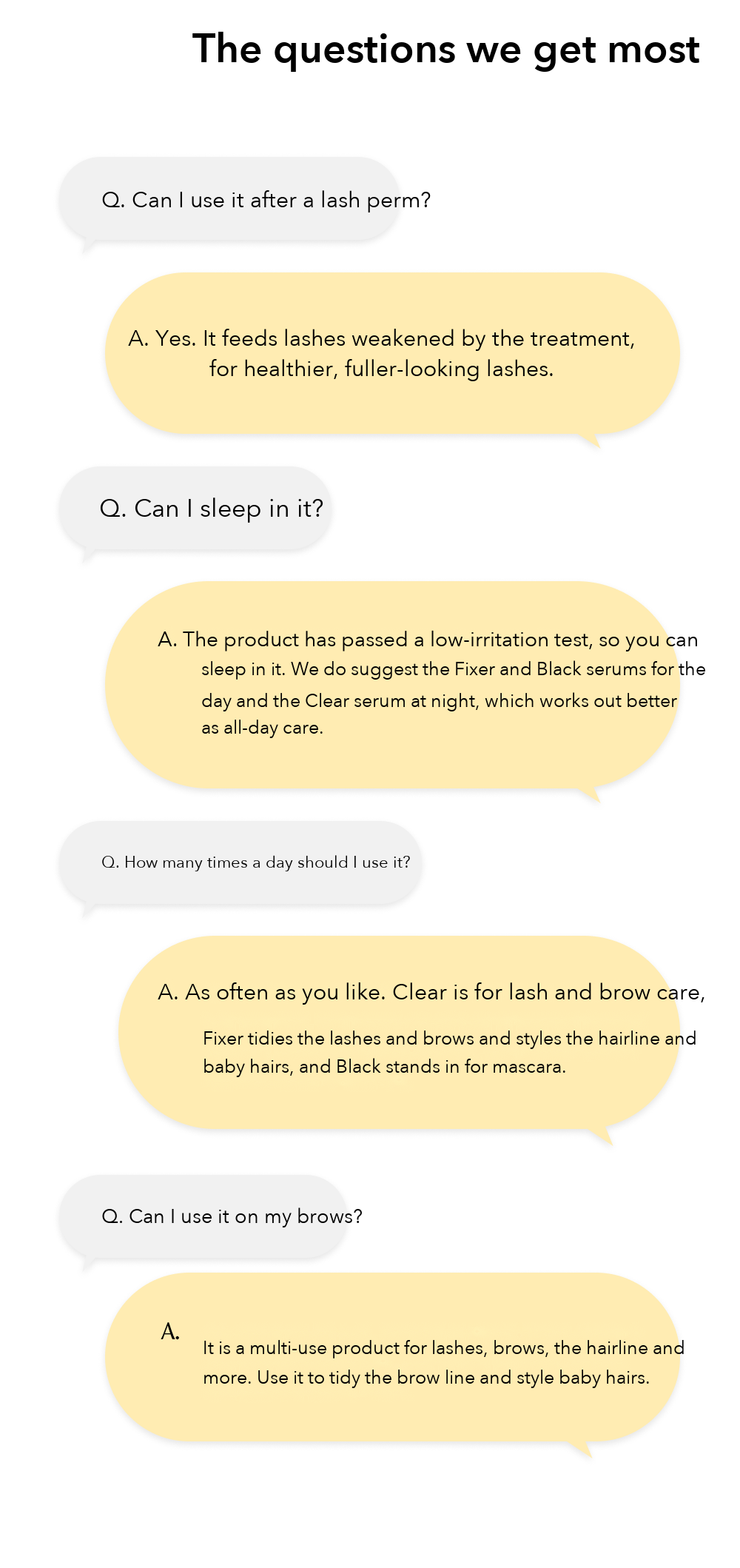 Entropy Eyelash Nutrient Serum FAQ