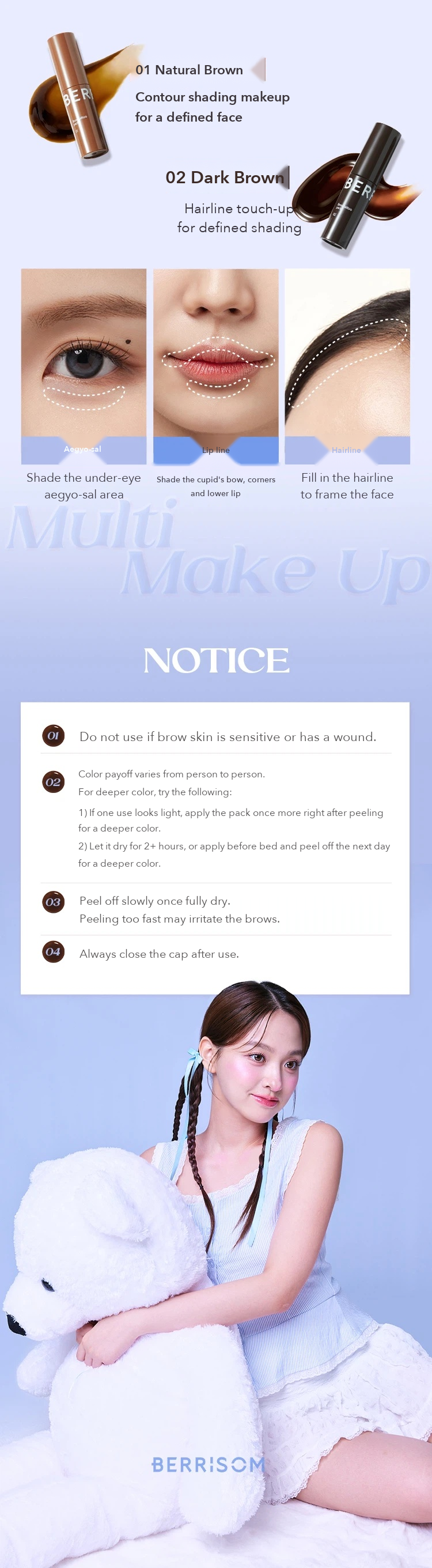 BERRISOM Brow Tattoo Pack detail 12