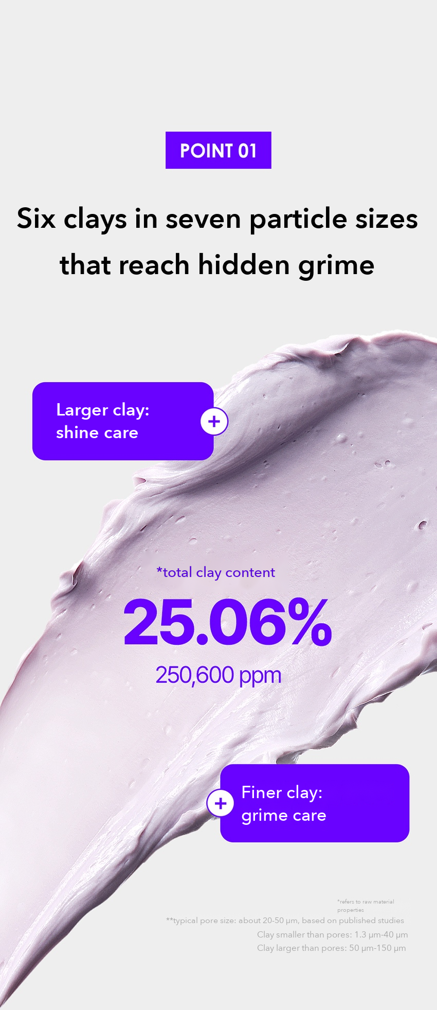 SNP PREP Pore Clay Mask detail 02