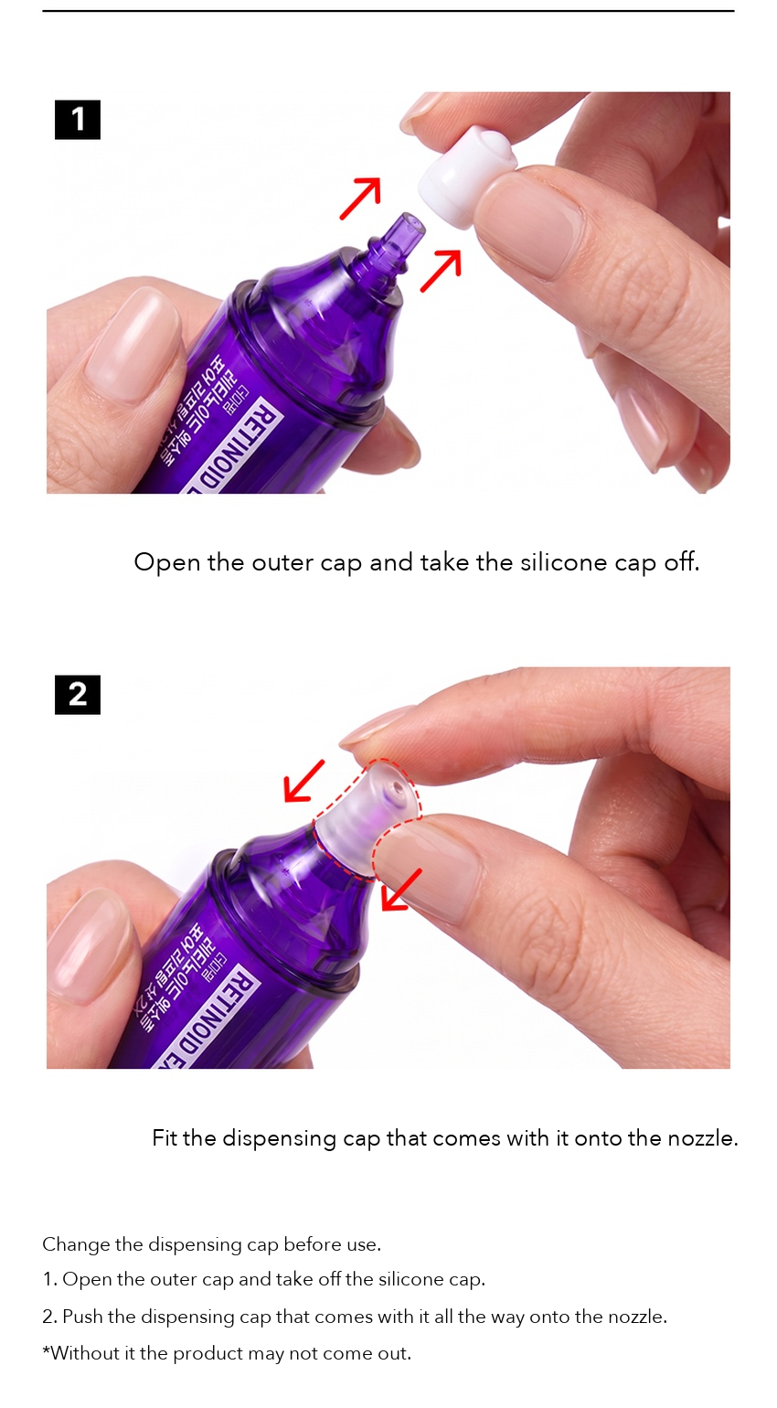 DERMAFIRM Retinoid Exosome Pore Lifting Shot detail 09