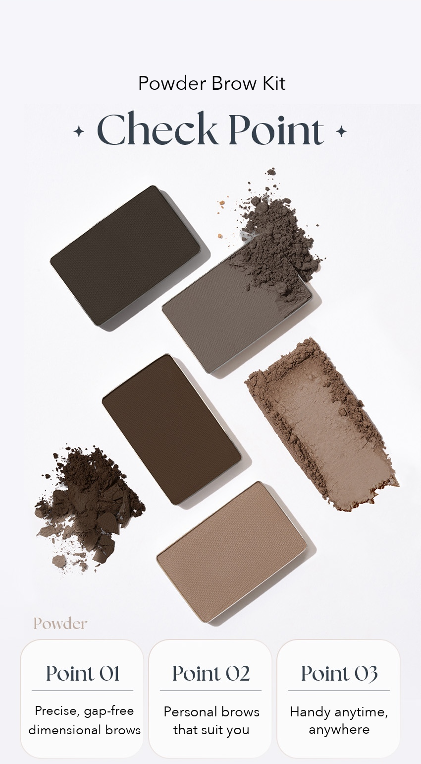 TAG Powder Brow Kit detail 2