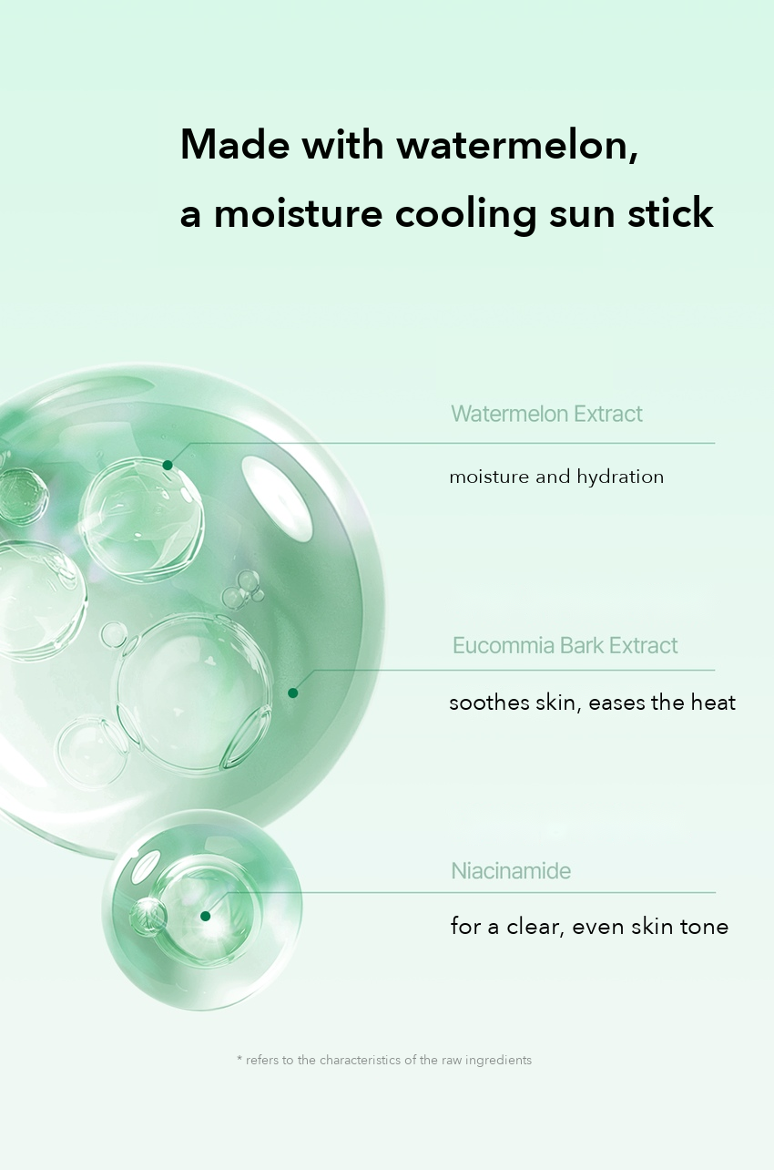 MOMMY CARE Watermelon Cooling Sun Stick detail 09