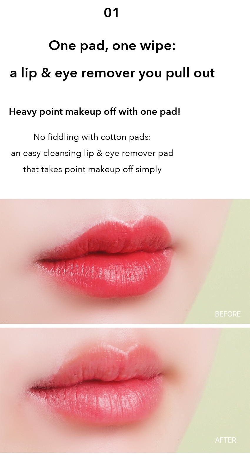 BRTC Lip & Eye Remover Pad detail 4