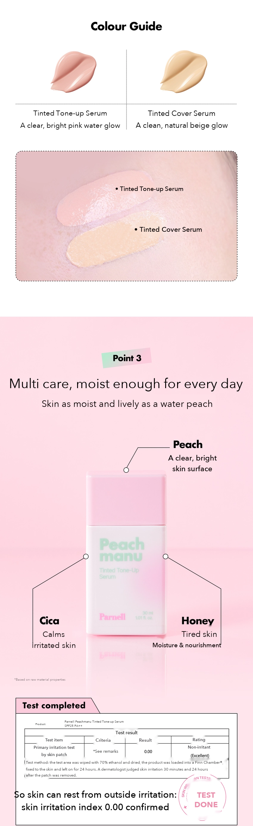 PARNELL Peachmanu Tinted Tone-Up Serum detail 05