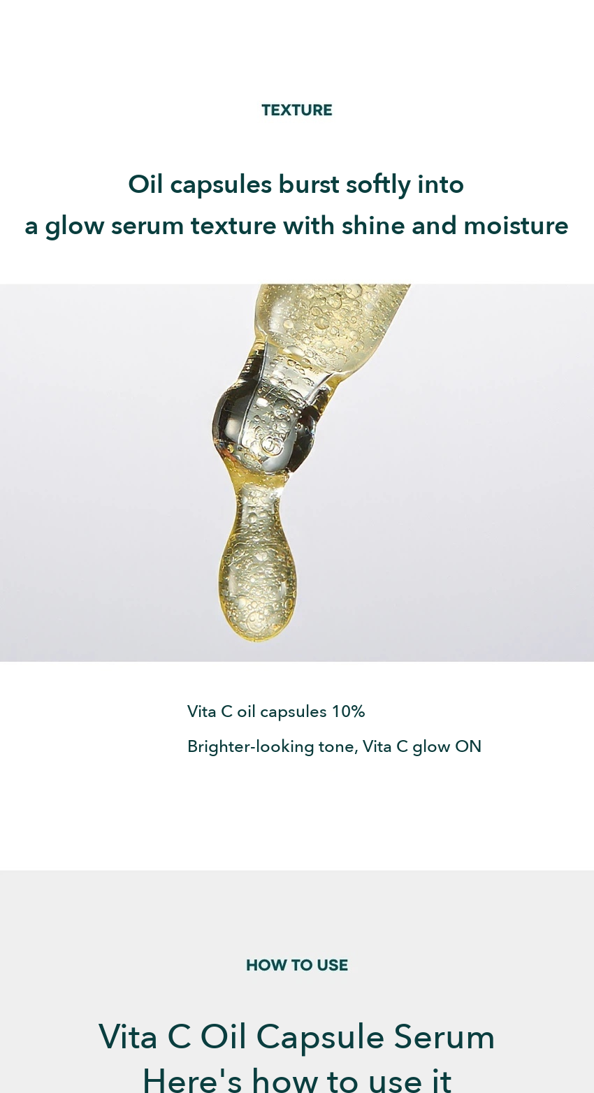 BONCEPT Vita C Oil Capsule Serum 30ml detail 07