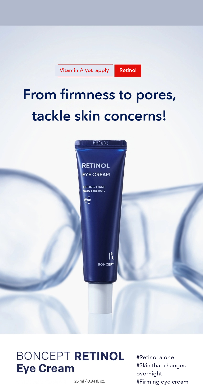BONCEPT Retinol Eye Cream 25ml detail 04