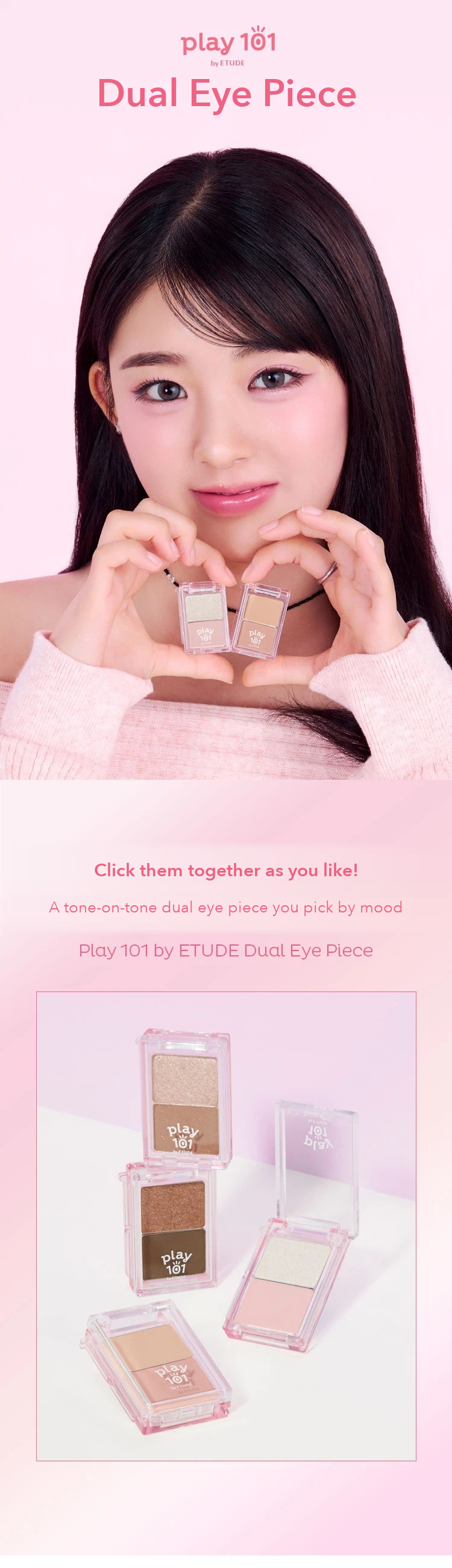 Play 101 by ETUDE Dual Eye Piece 1.2g detail 01