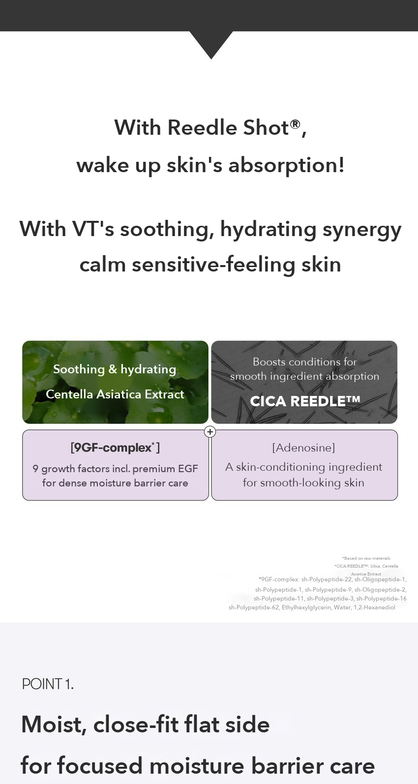 VT Reedle Shot Facial Repair EGF Essence Pad 8 Pads detail 05