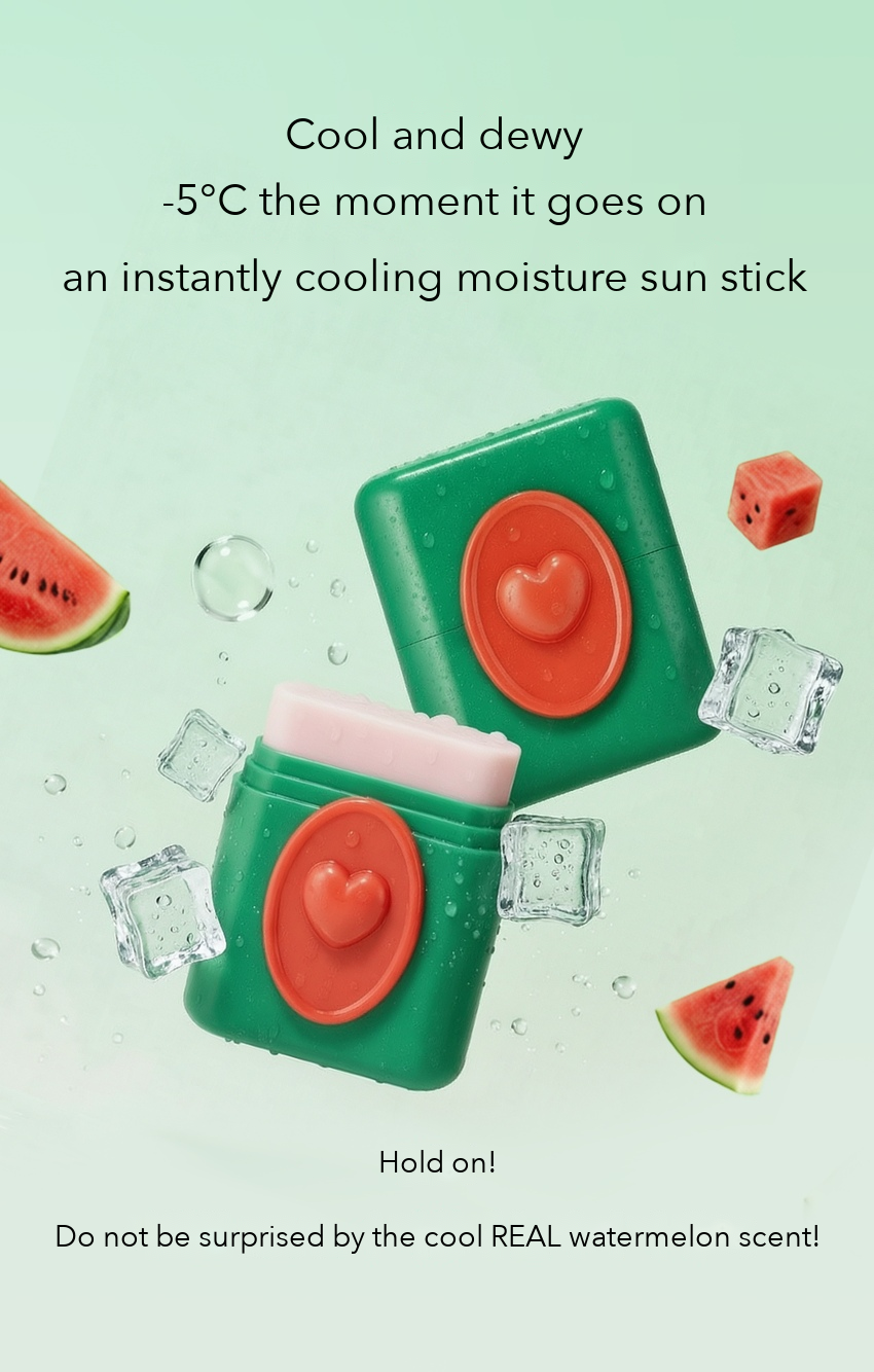 MOMMY CARE Watermelon Cooling Sun Stick detail 03